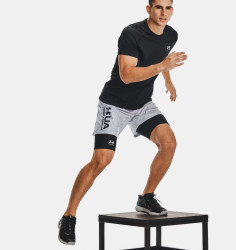 Превью товара: “Шорты HeatGear Base Long Under Armour, цвет Black”, купить в интернет магазине
