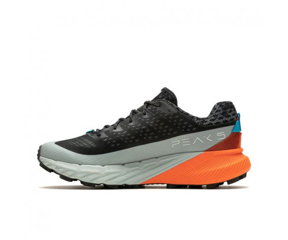 Фото: “Кроссовки AGILITY PEAK 5 Merrell, цвет Black/Tangerine”, купить в интернет магазине