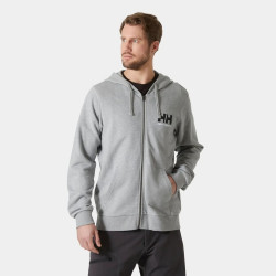 Фото: “Толстовка LOGO FULL ZIP 2.0 HH, цвет Grey Melange”, купить в интернет магазине