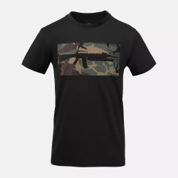 Превью товара: “Футболка 16/203 Combo Helikon, цвет Black/US Woodland”, купить в интернет магазине