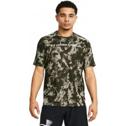 Превью товара: “Футболка Tech ABC Camo Under Armour, цвет Green”, купить в интернет магазине