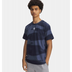 Превью товара: “Футболка Hvyweight Logo Under Armour, цвет Downpour Gray/White”, купить в интернет магазине