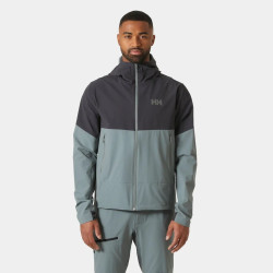 Фото: “Куртка BLAZE HOODED SOFTSHELL HH, цвет Grey Cactus”, купить в интернет магазине