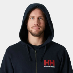 Превью товара: “Толстовка LOGO FULL ZIP 2.0 HH, цвет Navy”, купить в интернет магазине