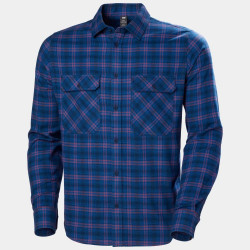 Превью товара: “Рубашка LOKKA ORGANIC FLANNEL HH, цвет Ocean Class”, купить в интернет магазине
