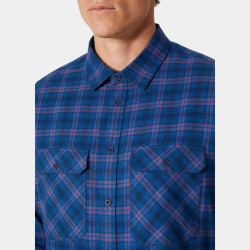 Превью товара: “Рубашка LOKKA ORGANIC FLANNEL HH, цвет Ocean Class”, купить в интернет магазине