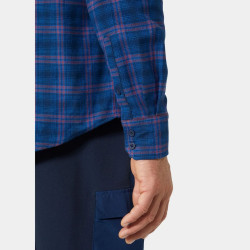 Превью товара: “Рубашка LOKKA ORGANIC FLANNEL HH, цвет Ocean Class”, купить в интернет магазине