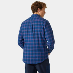 Превью товара: “Рубашка LOKKA ORGANIC FLANNEL HH, цвет Ocean Class”, купить в интернет магазине