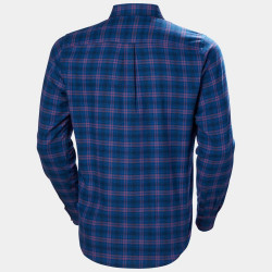 Превью товара: “Рубашка LOKKA ORGANIC FLANNEL HH, цвет Ocean Class”, купить в интернет магазине