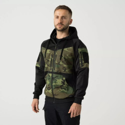 Фото: “Толстовка ROGUE HOODIE Helikon, цвет Black/ERDL”, купить в интернет магазине