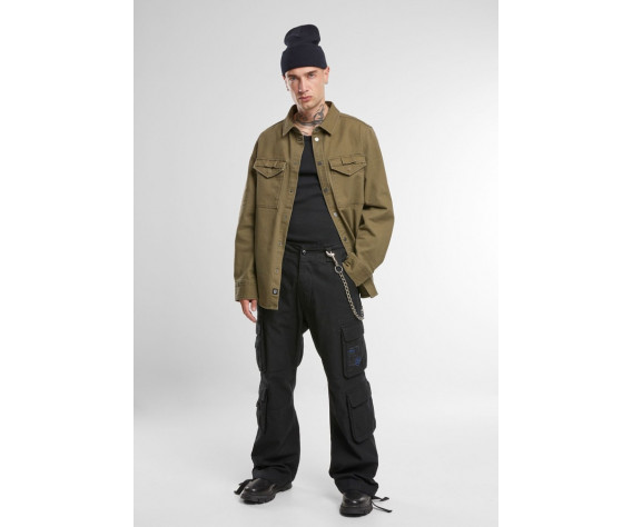 Фото: “Рубашка Heavy Twill Brandit, цвет Olive”, купить в интернет магазине