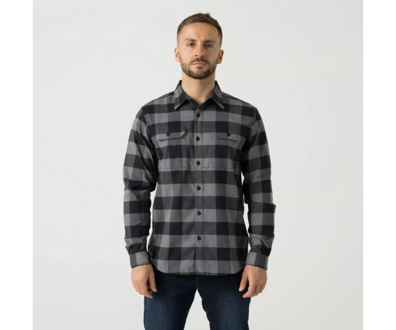 Фото: “Рубашка Greyman NS Helikon, цвет True Grey Checkered”, купить в интернет магазине