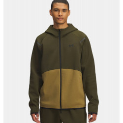 Фото: “Толстовка M Unstoppable Flc FZ Under Armour, цвет Green”, купить в интернет магазине