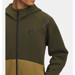 Превью товара: “Толстовка M Unstoppable Flc FZ Under Armour, цвет Green”, купить в интернет магазине