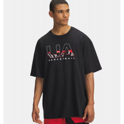 Превью товара: “Футболка M HWT Hoops Branded Under Armour, цвет Black”, купить в интернет магазине