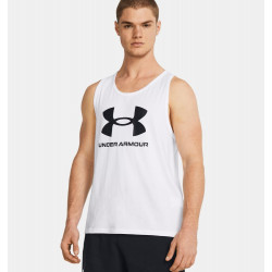Превью товара: “Майка M Sportstyle Logo Under Armour, цвет White”, купить в интернет магазине
