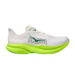 Фото: “Кроссовки M Mach 6 HOKA, цвет White/Neon Lime”, купить в интернет магазине