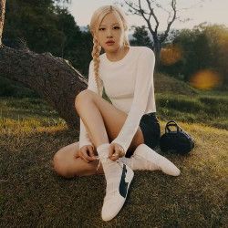 Превью товара: “Лонгслив W PUMA x ROSE Slim Puma, цвет Warm White”, купить в интернет магазине