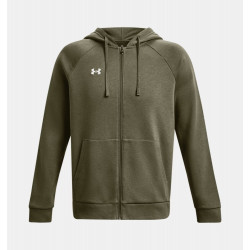 Превью товара: “Толстовка Rival Fleece FZ Under Armour, цвет Green”, купить в интернет магазине