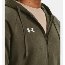 Превью товара: “Толстовка Rival Fleece FZ Under Armour, цвет Green”, купить в интернет магазине