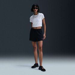 Превью товара: “Футболка W NSW Chill Knit Cropped Nike, цвет White/Black”, купить в интернет магазине