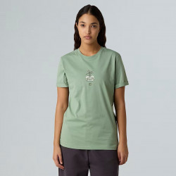 Футболка W Connect Relaxed TNF, цвет Slate Moss