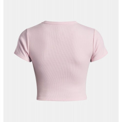 Превью товара: “Футболка W Rival Rib Under Armour, цвет Prime Pink”, купить в интернет магазине