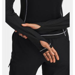 Превью товара: “Лонгслив W CG Textured 1/2 Zip Under Armour, цвет Black/White”, купить в интернет магазине