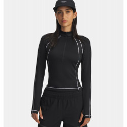 Фото: “Лонгслив W CG Textured 1/2 Zip Under Armour, цвет Black/White”, купить в интернет магазине