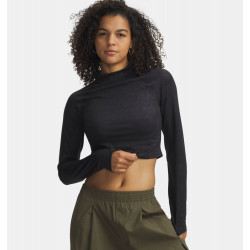 Фото: “Лонгслив W Meridian Suede Effect Under Armour, цвет Black”, купить в интернет магазине