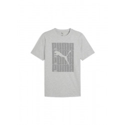 Фото: “Футболка M Graphics Wording Puma, цвет Light Gray”