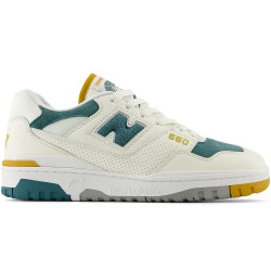 Фото: “Кроссовки U 550 New Balance, цвет White/Green Mustard”, купить в интернет магазине
