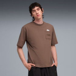 Фото: “Футболка M PUMA x RIPNDIP Relaxed Pocket Puma, цвет Flat Bronze”, купить в интернет магазине