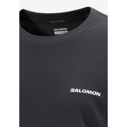 Превью товара: “Футболка W Short Tee Salomon, цвет Deep Black”, купить в интернет магазине