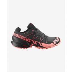 Фото: “Кроссовки W Speedcross 6 GTX Salomon, цвет Nine Iron/Blk/Fl Pink”, купить в интернет магазине
