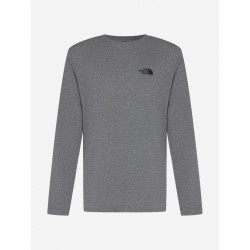 Фото: “Лонгслив M Simple Dome TNF, цвет Grey Heather”, купить в интернет магазине
