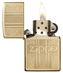 Превью товара: “Зажигалка Zippo Classic, High Polish Brass, цвет золотистый”, купить в интернет магазине