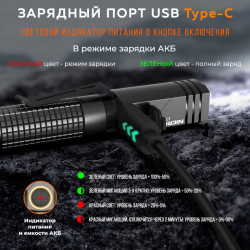 Превью товара: “Светодиодный поворотный фонарь NICRON L74mini”, купить в интернет магазине