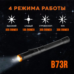 Превью товара: “Светодиодный поворотный фонарь NICRON B73R”, купить в интернет магазине