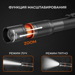 Превью товара: “Светодиодный масштабируемый фонарьNICRON F72R”, купить в интернет магазине