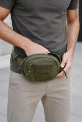 Превью товара: “Поясная сумка Possum Olive green | Army stroll”, купить в интернет магазине