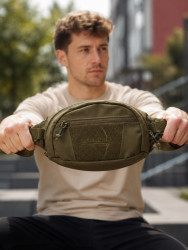 Превью товара: “Поясная сумка Bandicoot Olive green | Army stroll”, купить в интернет магазине