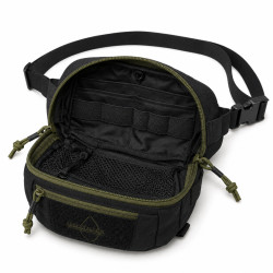 Превью товара: “Поясная сумка Possum Black/Olive Green | Army stroll”, купить в интернет магазине