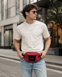Фото: “Поясная сумка Bandicoot Red Rock/Black | Army Stroll”, купить в интернет магазине