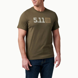 Превью товара: “Футболка Logo 5.11 Tactical, цвет Ranger Green”, купить в интернет магазине