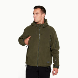 Фото: “Кофта флисовая Hubbard APEX, цвет Olive Green”, купить в интернет магазине