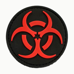 Фото: “Патч "Biohazard" круглый, цвет черный/красный”, купить в интернет магазине