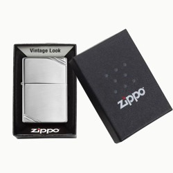 Превью товара: “Зажигалка Zippo Vintage, High Polish Chrome, цвет серебристый”, купить в интернет магазине