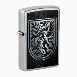 Фото: “Зажигалка Zippo Dragon, Street Chrome, цвет серебристый”, купить в интернет магазине
