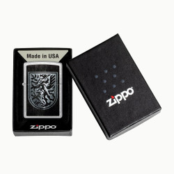 Превью товара: “Зажигалка Zippo Dragon, Street Chrome, цвет серебристый”, купить в интернет магазине